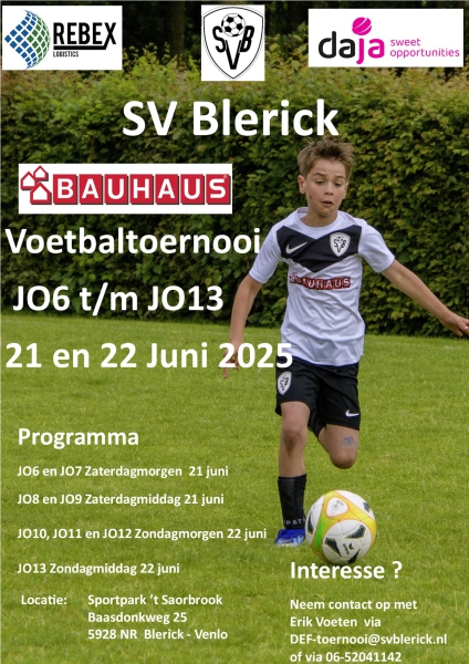 SVBlerickBauhausvoetbaltoernooi2025